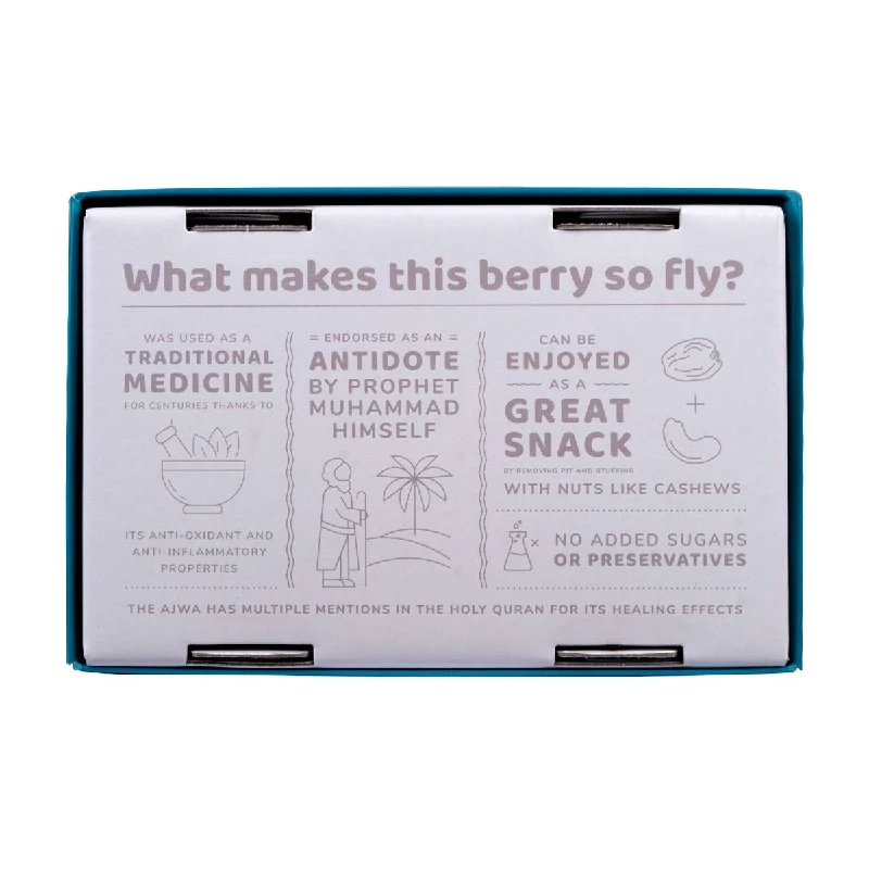 Flyberry Gourmet Ajwa Dates (Khajoor or Khajur), 800 g-2.webp